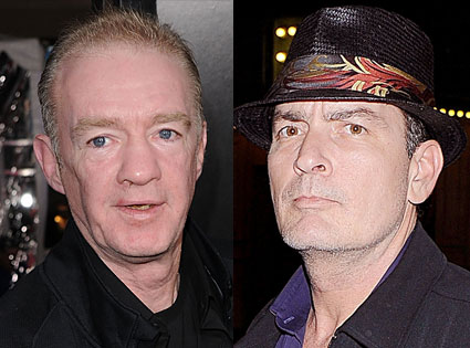 Charlie Sheen, Dicky Eklund Charlie Sheen, Dicky Eklund